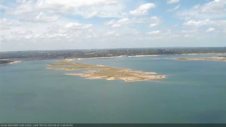 Lake Travis webcam, June 30, 2023 12:45 PM CT