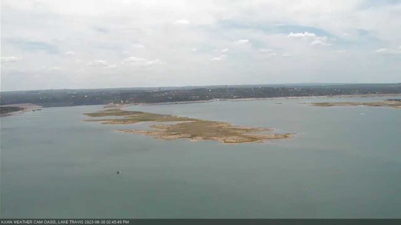 Lake Travis webcam, June 30, 2023 2:45 PM CT