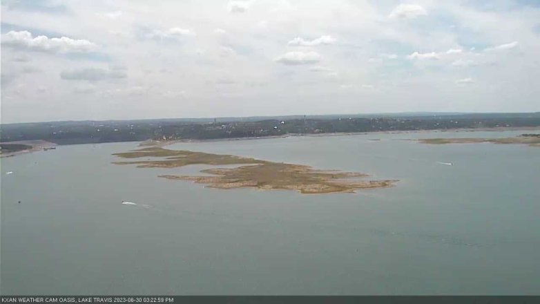 Lake Travis webcam, June 30, 2023 3:25 PM CT