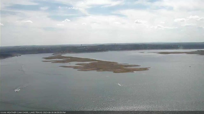 Lake Travis webcam, June 30, 2023 5:00 PM CT