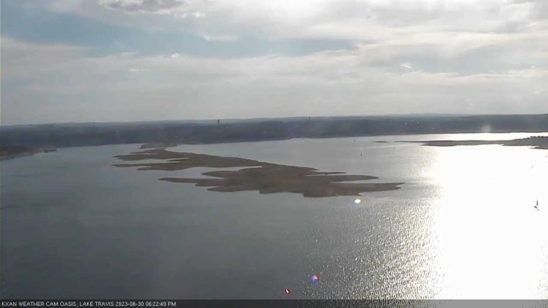 Lake Travis webcam, June 30, 2023 6:25 PM CT