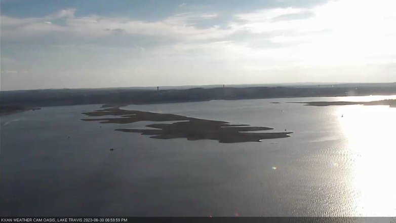 Lake Travis webcam, June 30, 2023 7:00 PM CT