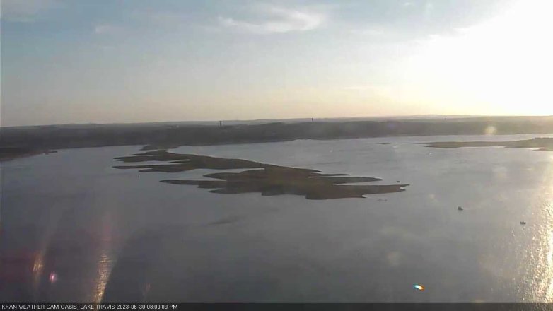 Lake Travis webcam, June 30, 2023 8:00 PM CT