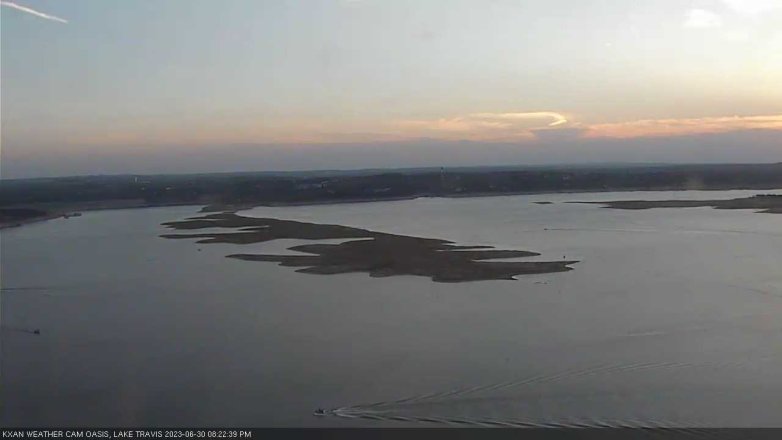 Lake Travis webcam, June 30, 2023 8:25 PM CT
