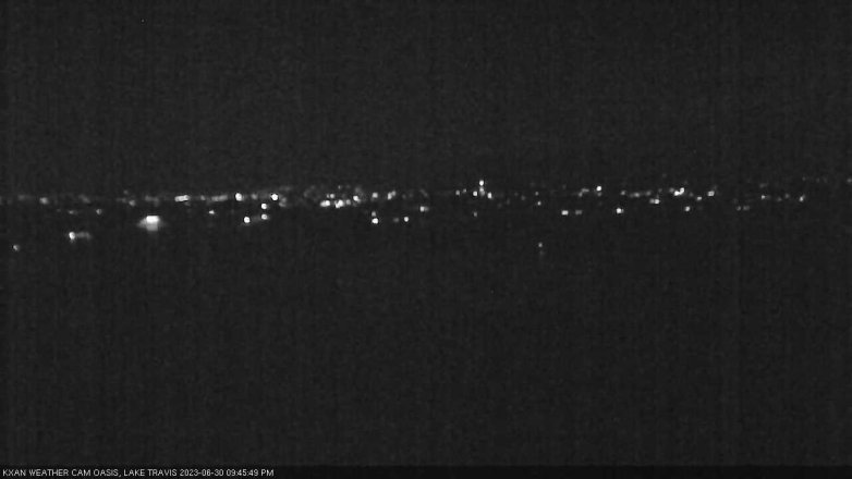Lake Travis webcam, June 30, 2023 9:45 PM CT