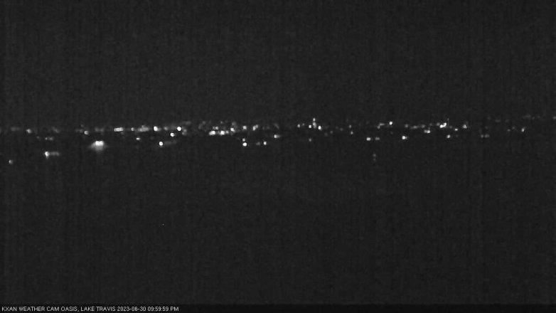 Lake Travis webcam, June 30, 2023 10:00 PM CT