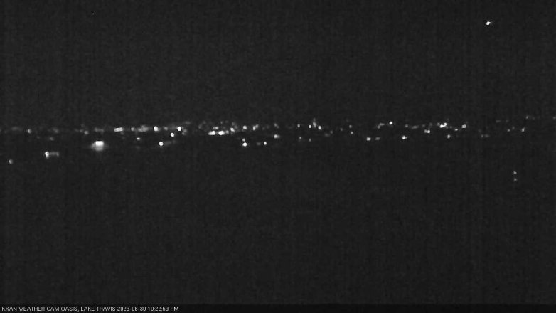 Lake Travis webcam, June 30, 2023 10:25 PM CT