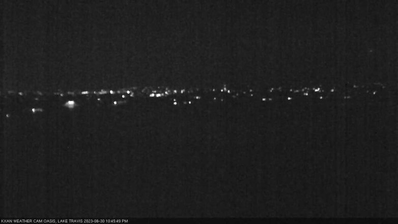 Lake Travis webcam, June 30, 2023 10:45 PM CT