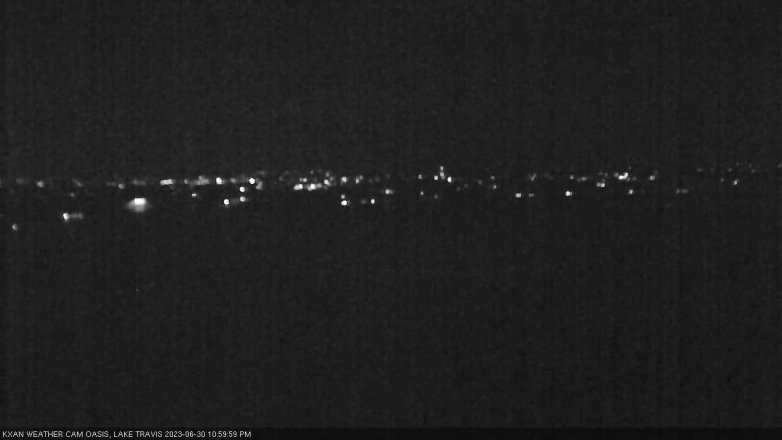 Lake Travis webcam, June 30, 2023 11:00 PM CT