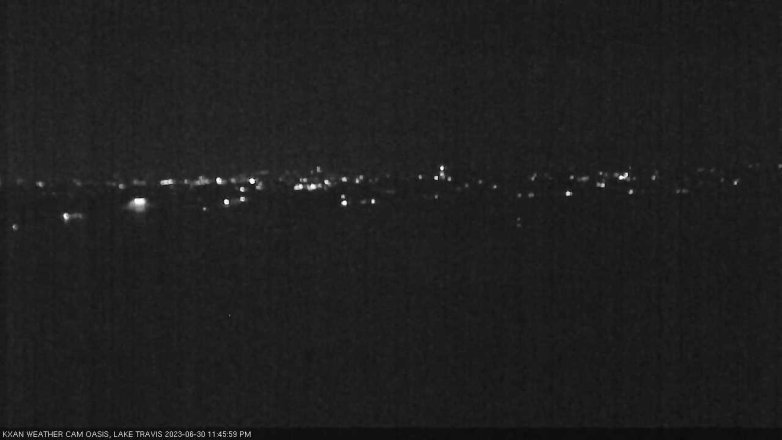 Lake Travis webcam, June 30, 2023 11:45 PM CT