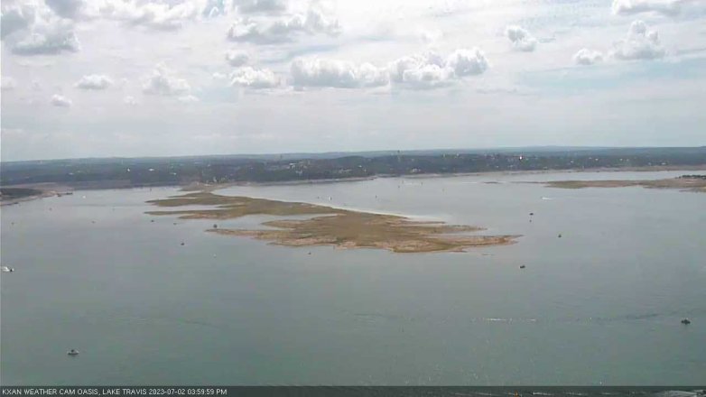 Lake Travis webcam, July 2, 2023 4:00 PM CT