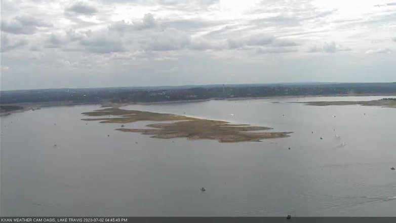 Lake Travis webcam, July 2, 2023 4:45 PM CT