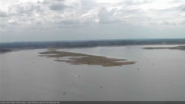 Lake Travis webcam, July 2, 2023 5:00 PM CT