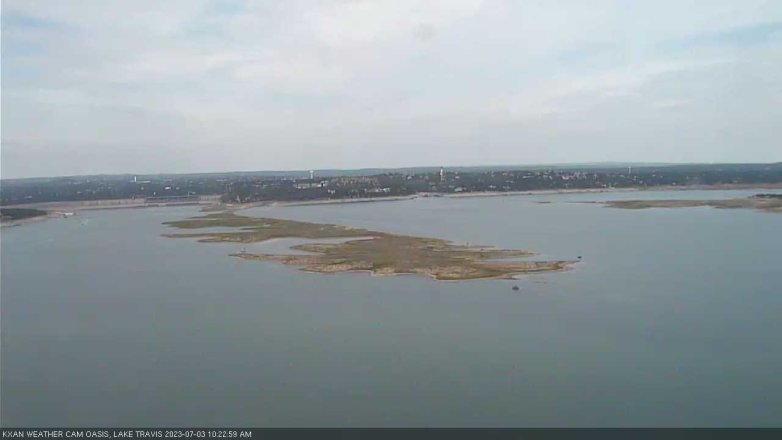 Lake Travis webcam, July 3, 2023 10:25 AM CT