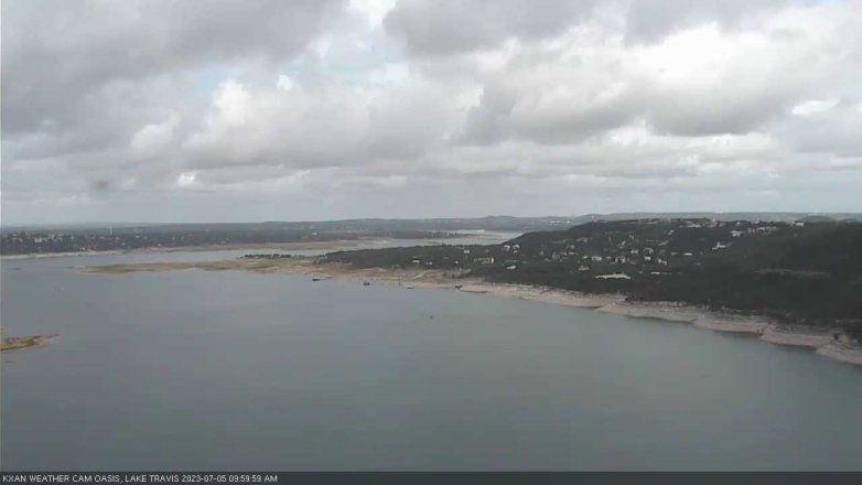 Lake Travis webcam, July 5, 2023 10:00 AM CT