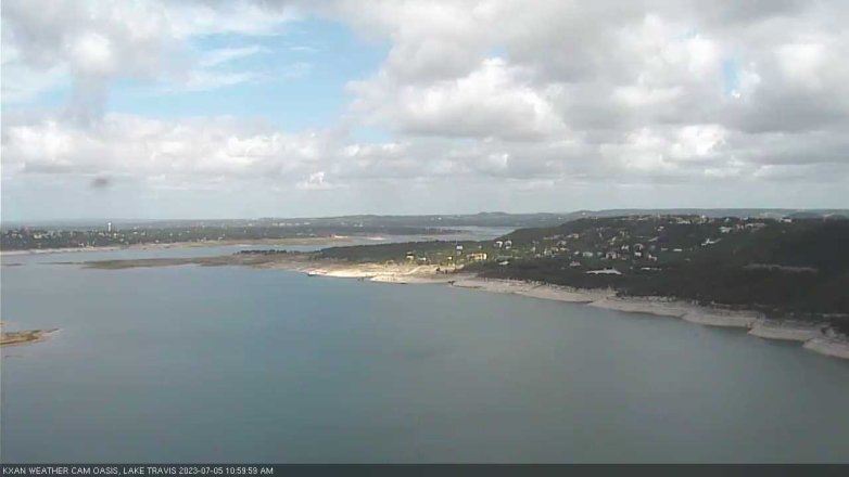 Lake Travis webcam, July 5, 2023 11:00 AM CT