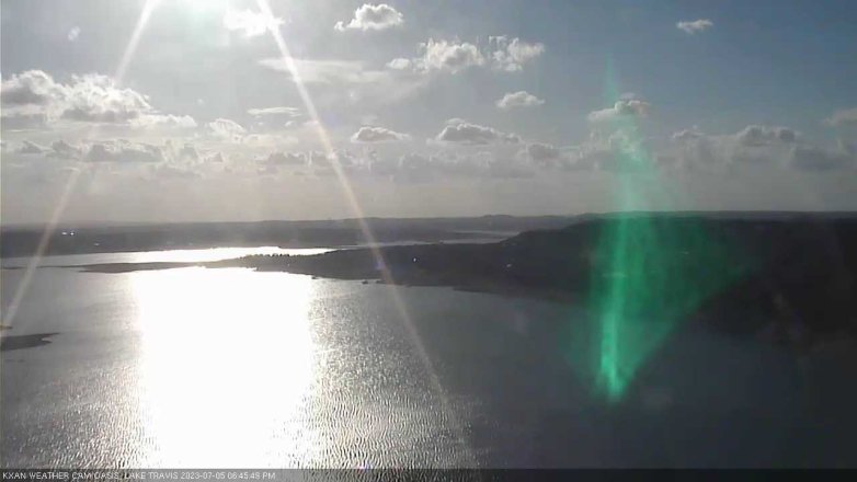 Lake Travis webcam, July 5, 2023 6:45 PM CT