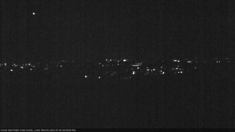 Lake Travis webcam, July 5, 2023 10:00 PM CT