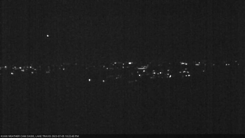 Lake Travis webcam, July 5, 2023 10:25 PM CT