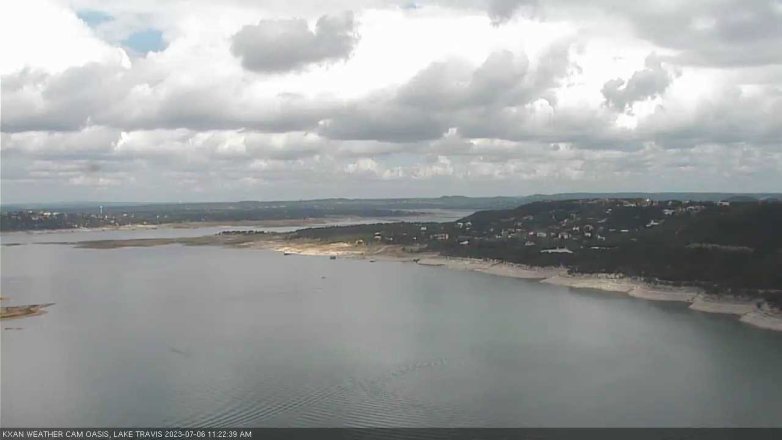 Lake Travis webcam, July 6, 2023 11:25 AM CT