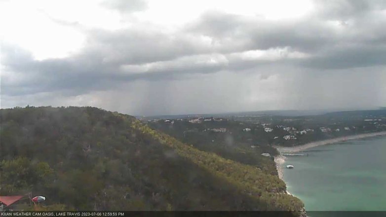 Lake Travis webcam, July 6, 2023 1:00 PM CT