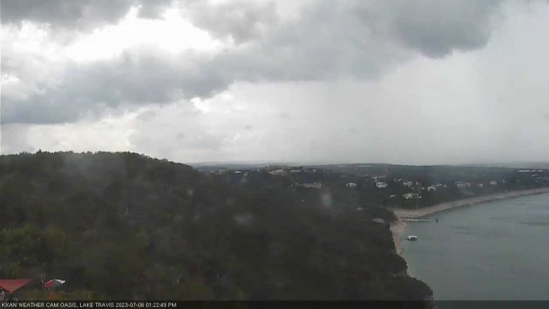Lake Travis webcam, July 6, 2023 1:25 PM CT
