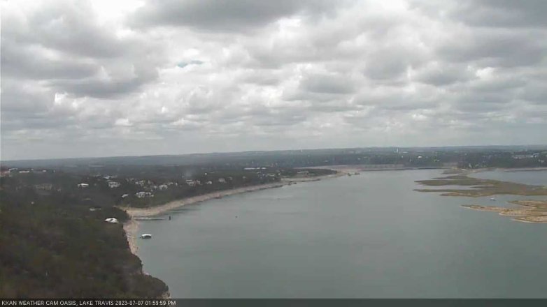 Lake Travis webcam, July 7, 2023 2:00 PM CT