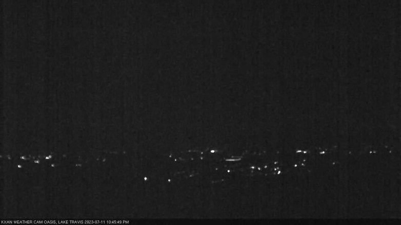Lake Travis webcam, July 11, 2023 10:45 PM CT