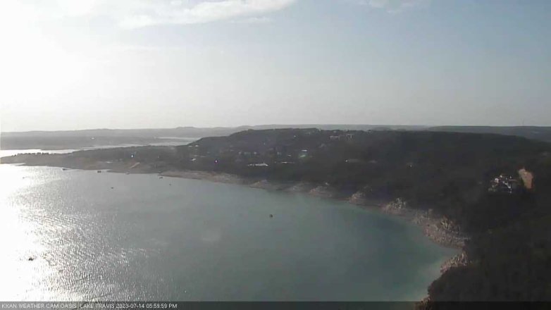 Lake Travis webcam, July 14, 2023 6:00 PM CT