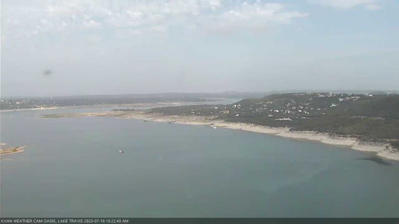 Lake Travis webcam, July 16, 2023 10:25 AM CT