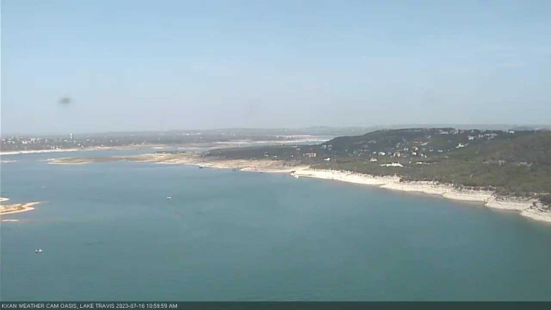 Lake Travis webcam, July 16, 2023 11:00 AM CT