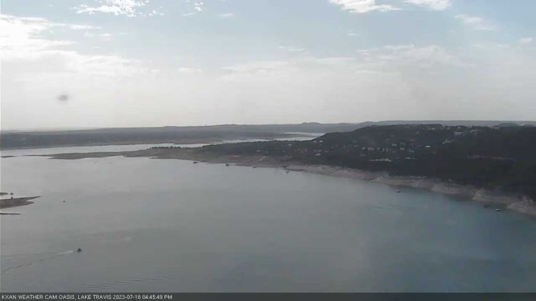 Lake Travis webcam, July 16, 2023 4:45 PM CT