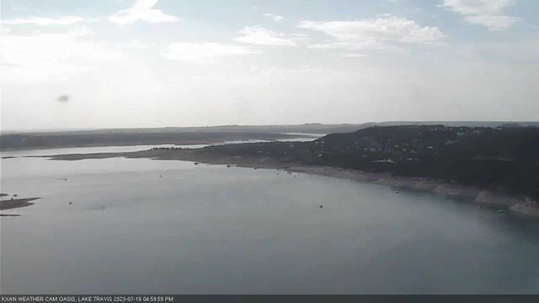 Lake Travis webcam, July 16, 2023 5:00 PM CT