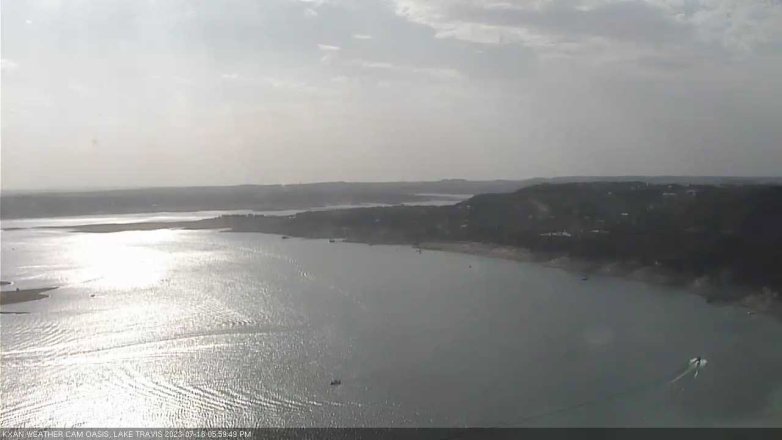 Lake Travis webcam, July 16, 2023 6:00 PM CT