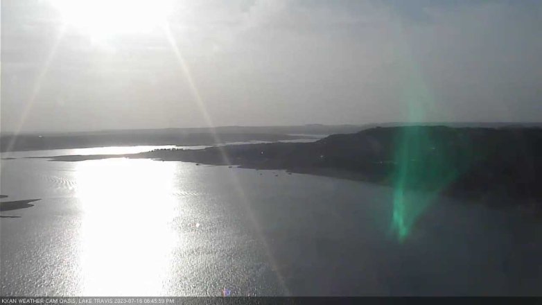 Lake Travis webcam, July 16, 2023 6:45 PM CT