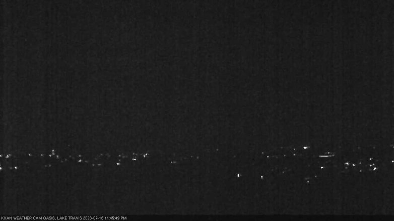 Lake Travis webcam, July 16, 2023 11:45 PM CT
