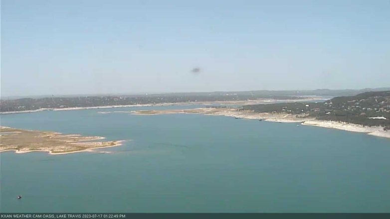 Lake Travis webcam, July 17, 2023 1:25 PM CT