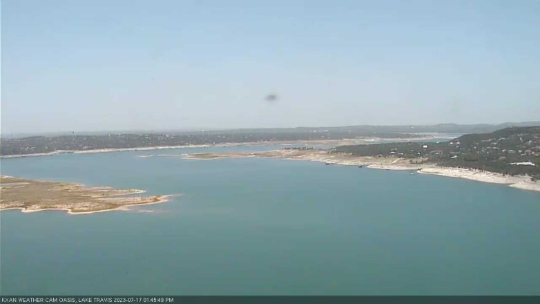 Lake Travis webcam, July 17, 2023 1:45 PM CT