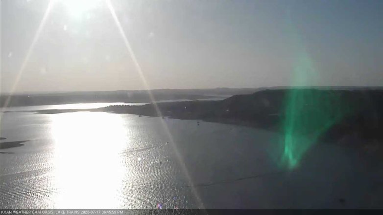 Lake Travis webcam, July 17, 2023 6:45 PM CT