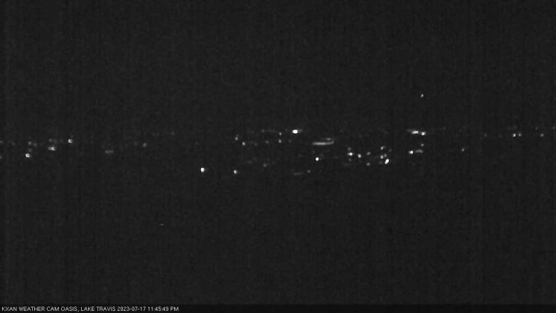 Lake Travis webcam, July 17, 2023 11:45 PM CT
