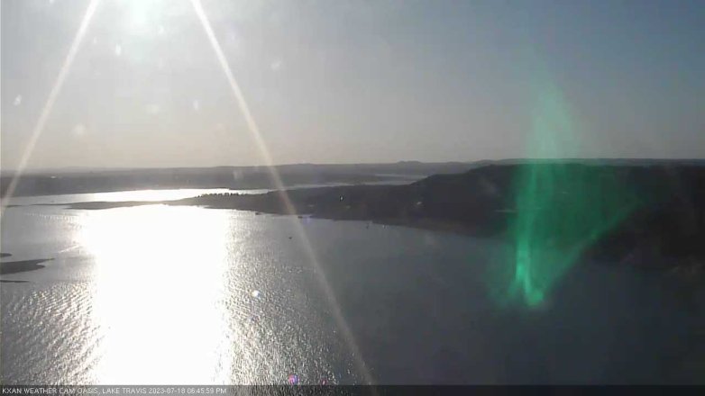 Lake Travis webcam, July 18, 2023 6:45 PM CT