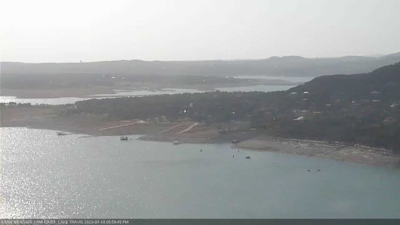 Lake Travis webcam, July 19, 2023 6:00 PM CT