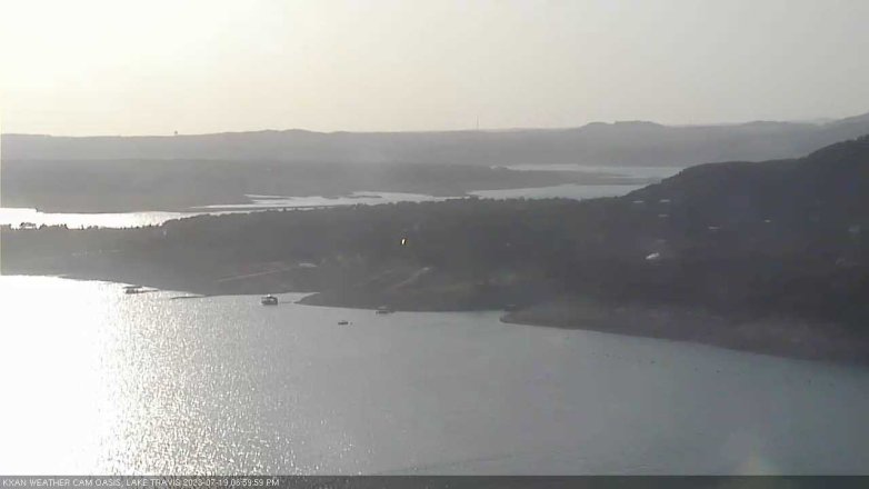 Lake Travis webcam, July 19, 2023 7:00 PM CT