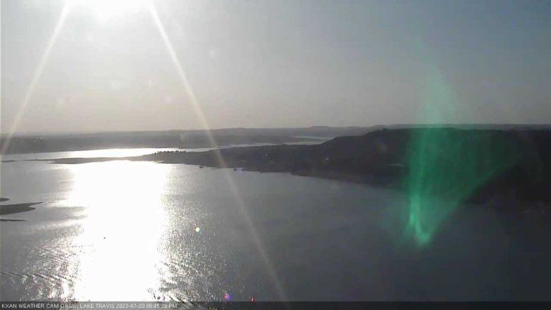 Lake Travis webcam, July 20, 2023 6:45 PM CT