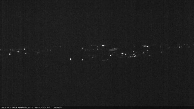 Lake Travis webcam, July 20, 2023 11:45 PM CT