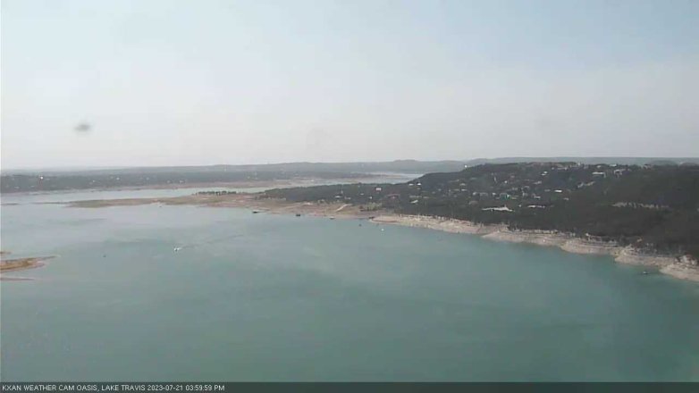 Lake Travis webcam, July 21, 2023 4:00 PM CT