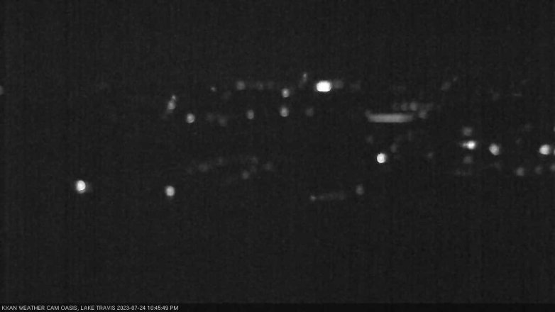 Lake Travis webcam, July 24, 2023 10:45 PM CT