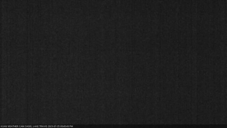Lake Travis webcam, July 25, 2023 9:45 PM CT