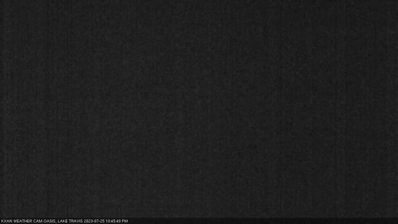 Lake Travis webcam, July 25, 2023 10:45 PM CT