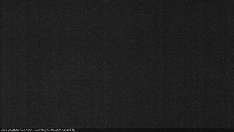 Lake Travis webcam, July 25, 2023 11:00 PM CT